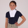 Camisa de concurso Optima MX joven jinete Shires Aubrion - Marino
