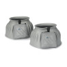 Campanas con cierre de velcro Shires Arma - Gris