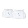 Campanas con cierre de velcro Shires Arma - Blanco