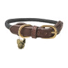 Collar de cuerda fina Shires Digby & Fox - Negro