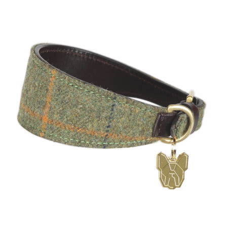 Collar de tweed para galgo Shires Digby & Fox