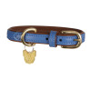 Collar para perro de cuero acolchado Shires Digby & Fox - Real