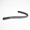 Frontal con tachuelas Shires Velociti Rapida - Negro / plata