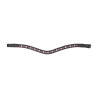 Frontal bicolor Shires Velociti Gara - Negro / cereza