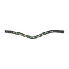 Frontal bicolor Shires Velociti Gara - Negro / verde