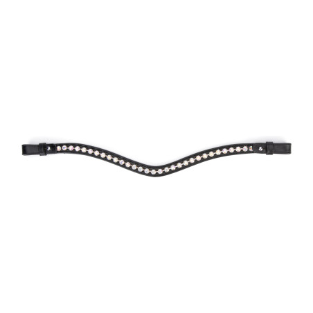Frontal con strass iridiscente Shires Velociti Gara