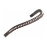 Frontal ancho con strass Shires Velociti Gara - Negro / rosa