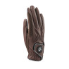 Guantes de equitación Aachen FlexFit Shires Aubrion - Castaño