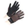 Guantes de equitación Stratos para niño Shires Aubrion - Castaño
