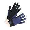 Guantes de equitación Stratos para niño Shires Aubrion - Marino
