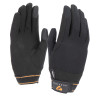 Guantes de equitación Stratos SportFit Shires Aubrion - Negro
