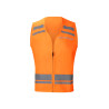 Chaleco de seguridad infantil Shires Equi-Flector® - Naranja vivo