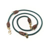 Correa de adiestramiento de cuerda fina Shires Digby & Fox - Verde