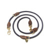 Correa de adiestramiento de cuerda fina Shires Digby & Fox - Marino