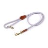 Correa redonda de cuero para perro Shires Digby & Fox - Llilas
