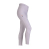 Legging de equitación Optima Air Shires Aubrion - Blanco