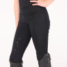 Legging de equitación Optima Gx joven jinete Shires Aubrion - Negro
