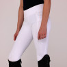 Legging de equitación Optima Gx joven jinete Shires Aubrion - Blanco