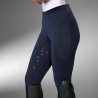 Leggings de equitación Optima Gx Shires Aubrion - Marino
