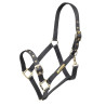 Cabezada ajustable Shires Arma - Negro