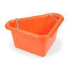 Comedero de esquina Shires Ezi-Kit - Naranja