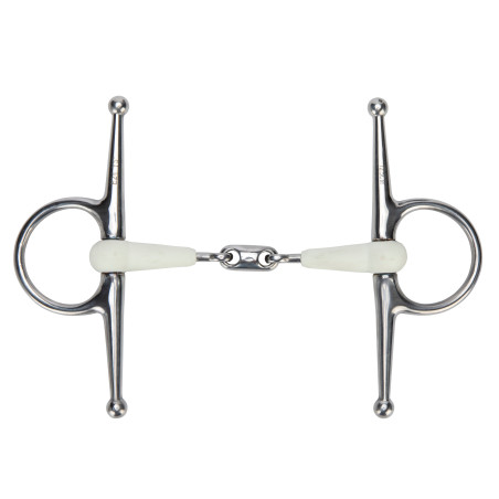 Muserola con agujas de doble rotura EquiKind Softie Shires