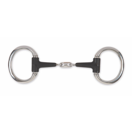 Muserola de anillas de doble articulación EquiKind+ Shires
