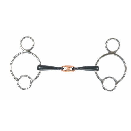 Muserola universal Sweet Iron con pastilla Shires