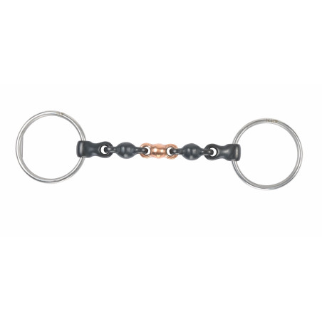 Muserola Waterford de anillas sueltas Sweet Iron Shires