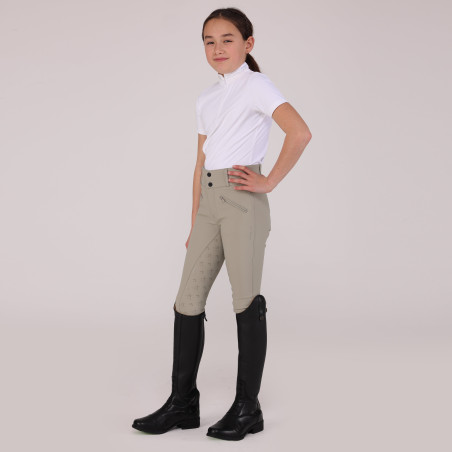 Pantalón de equitación Optima Gx joven jinete Shires Aubrion