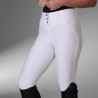 Pantalón de equitación Optima MX Shires Aubrion - Blanco