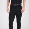 Pantalón de equitación Optima Mx-Fg hombre Shires Aubrion - Negro