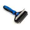 Peine de acabado Shires Ezi-Groom - Azul