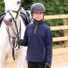 Forro polar de media cremallera Core jinete joven Shires Aubrion - Marino