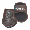Protectores de menudillo Shires Arma de carbono - Castaño