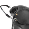 Cinta de sujeción Shires Velociti Gara - Negro