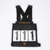 Set de dorsales infantil Shires Aubrion - Negro