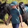 Capa base de manga corta Equestrian joven jinete Shires Aubrion - Tomillo