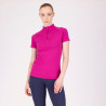 Capa base de manga corta React Shires Aubrion - Fucsia