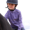 Capa interior de manga larga Equestrian joven jinete Shires Aubrion - Brezo