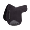 Manta de silla de algodón Deluxe Shires Arma - Negro