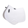 Manta de salto de algodón Deluxe Shires Arma - Blanco