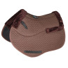 Mantilla de salto semiaforrada Shires Arma - Castaño