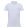 Polo de competición de manga corta Euro-Star Isabeau para niño/a - Blanco