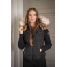 Chaqueta acolchada Pénélope Leoroge mujer - Negro