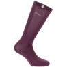 Chaussettes Je t'aime EQUITHÈME Rose - Ciruela