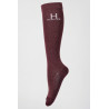 Calcetines con purpurina Harcour Happy, paquete de 2 - Berenjena