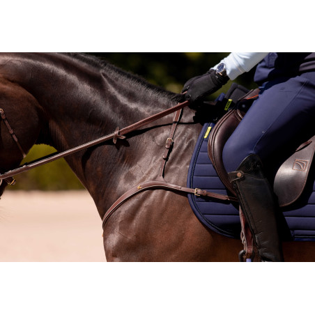 K by Equithème Riendas de cuero y goma K-Soft