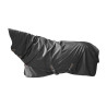 Manta de exterior All Weather Quick Dry Fleece con cubrecuellos Kentucky - Negro