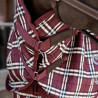 Cubrecuellos All Weather impermeable Kentucky Comfort - Burdeos a cuadros